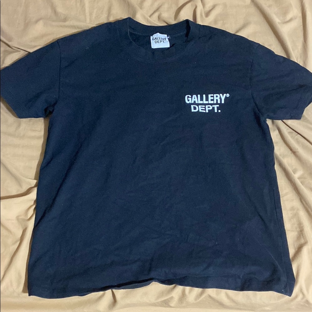 Gallery Dept Black T-Shirt for Men